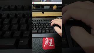 Cherry MX3000 red switch refit [upl. by Niriam634]