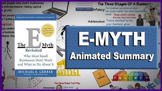 The EMyth Revisited By Michael E Gerber  Animated Video Summary  Between The Lines [upl. by Ping]