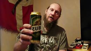 Beer review Zubr polish lager grate pils [upl. by Llechtim543]