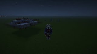 Full Build Of a Prototype Fast Flying Contraption  with Valkyrien Skies Distant Horizons [upl. by Lebatsirhc941]