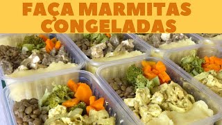 COMO FAZER MARMITAS CONGELADAS PARA VENDER [upl. by Ahsienyt]