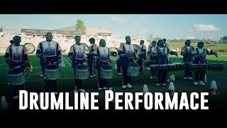 Drumline performance 🔥  Alcorn State Marching Band and Golden Girls Fall 2024  vs Edward Waters [upl. by Faith]