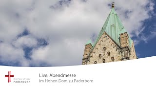 Live Abendmesse im Hohen Dom zu Paderborn am 1 Fastensonntag [upl. by Jehiah]