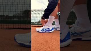 ASICS Tennis  New surface new shoes 😉 tennis claycourt SOLUTIONSPEED [upl. by Rog]