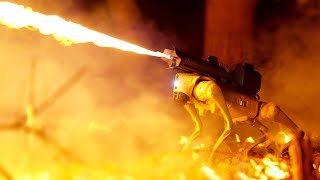 The Robot Dog With A Flamethrower  Thermonator [upl. by Gayelord868]