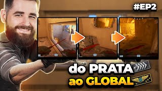 do PRATA ao GLOBAL CS2 2  Gameplay comentada na MIRAGE [upl. by Tnarg]