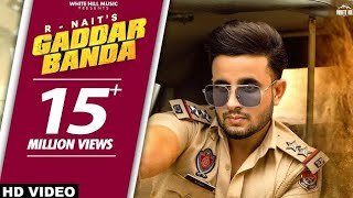 R NAIT Gaddar Banda Full Video Gurlez Akhtar  Sruishty Mann  Desi Crew  New Punjabi Songs 2021 [upl. by Esilegna]