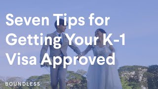 7 Tips for Getting Your K1 Visa Approved [upl. by Admama389]