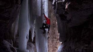 ARCTERYX Will Gadd Ice Climbing in Marble Canyon [upl. by Asihtal929]