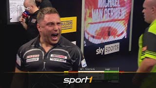 Doppelter NeunDarter in Premier League Darts Gerwyn Price sorgt für Ekstase  SPORT1 [upl. by Adnilrem]