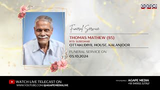 Thomas Mathew 85 Rtd Subedhar I Ottakudiyil House Kalanjoor [upl. by Shirl133]