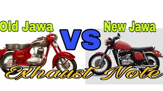 JAWA EXHAUST NOTE [upl. by Nilre]