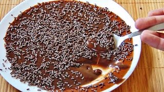 BRIGADEIRO DE COLHER SEM LEITE CONDENSADO  Menino Prendado [upl. by Esinert]