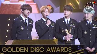 BANGTAN BOMB at the 30th Golden Disc Awards 2016  BTS 방탄소년단 [upl. by Nosirrag]