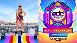 EDC Las Vegas 2024 Lineup Reveal Livestream 🥳 [upl. by Gerta30]