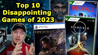 TOP 10 Most Disappointing Games of 2023 [upl. by Sedberry]