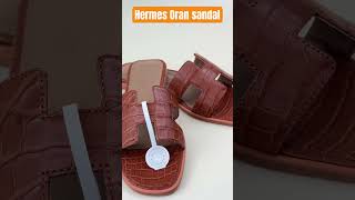 Watch Before You Buy Hermes Crocodile Oran Sandals [upl. by Parsifal904]