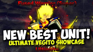 New BEST UNIT Ultimate Vegito Evolution Showcase  Anime Last Stand [upl. by Blandina1]