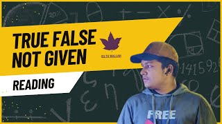 How to solve TRUE  FALSE  NOT GIVEN  IELTS WALLAH [upl. by Coltson577]