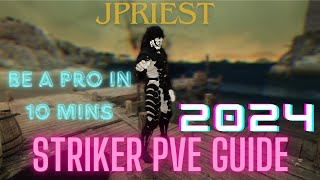 Striker AWK PVE guide Black desert online [upl. by Arramat838]