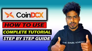 Coindcx tutorial for beginners 2024  How to use Coindcx app  Deposite  Withdraw  Trade [upl. by Monique294]