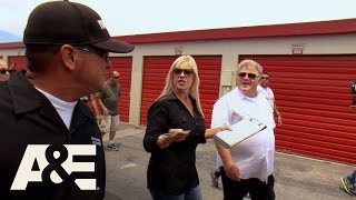 Storage Wars Dave Fights Dan and Laura Season 8 Episode 7  AampE [upl. by Llerreg]