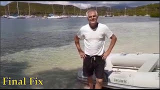 FINAL FIX  Instructions for PVC or Hypalon inflatable boat repair  English subtitles [upl. by Hermon527]