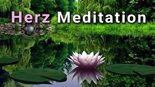 Herzmeditation ❤️ Herz öffnen Verletzungen heilen Selbstliebe spüren 💚 [upl. by Devora]