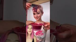 Pintándome el cabello con Betabel 😯 tips hairstyle viral [upl. by Elsilrac]