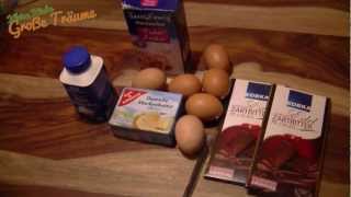 Teil 6  Schokotörtchen mit Vanillesauce Kleine Küche Große Träume [upl. by Annaliese]