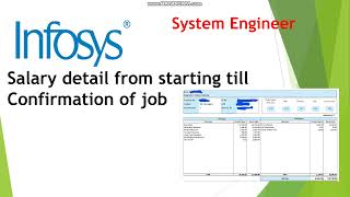 Infosys System Engineer Salary  Infosys Salary for Freshers After Permanent Infosys Salary Hike [upl. by Franck]