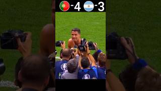 Portugal vs Argentina 2026 Fifa World Cup Imaginary Match Highlights youtube shorts football [upl. by Roux]