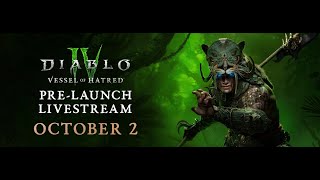 Diablo IV  Prelaunch Developer Update  October 2024 [upl. by Eirrac]