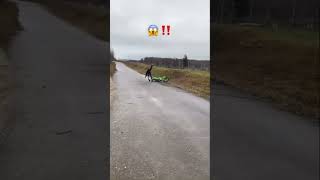 On a ramené le soleil en temps dhiver😂😂 85kx2024 kawazaki crash fail 2temp [upl. by Harbard]