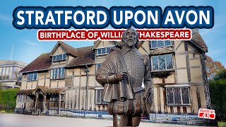 STRATFORD UPON AVON birthplace of William Shakespeare England [upl. by Tobit]