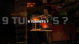 How easily connect 9 turrets in Rust [upl. by Ettevi]