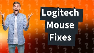 How do I fix my Logitech wireless mouse wheel [upl. by Nottus701]