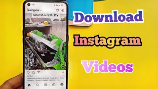 How to Download Instagram Videos [upl. by Vidal]