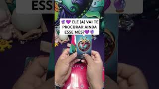 🔮💜DESCUBRA SE ELE A TE PROCURA AINDA ESSE MÊS💜🔮baralhocigano tarotdoamor [upl. by Lalib249]