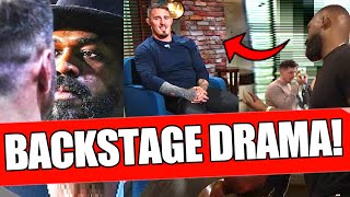 UFC Backstage Drama Jon Jones GETS Tom Aspinall BANNED from UFC 309 Media Day Dana White REACTS [upl. by Rocher528]