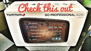 TomTom Go Profesional 6250 Review Sponsored By TomTom [upl. by Nawrocki]