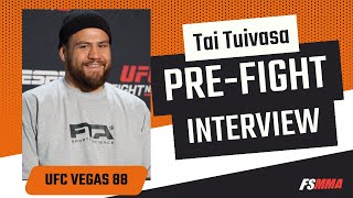 Tai Tuivasa full UFC Vegas 88 prefight media day interview [upl. by Adnoek]