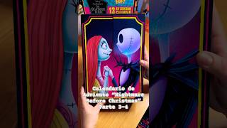 Nightmare Before Christmas Parte 3 funkopop funko calendar asmr reseña unboxing [upl. by Albin981]