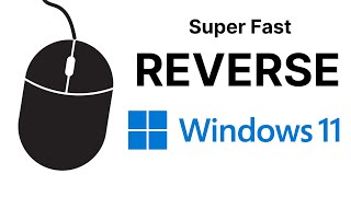 How to Reverse Mouse Scroll on Windows 11  Easy [upl. by Nylear647]