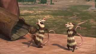 Ice Age Crash and Eddie funny scenes [upl. by Bink]