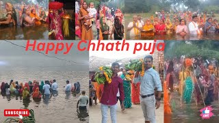 Happy💕Chhath 💫Puja🥳Vlog🎇 Nadiyapare sandeepLive98 trending short shorts gaming live youtube 💥 [upl. by Truelove]