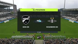 ⚽ Odds Bk vs 󠁧󠁢󠁥󠁮󠁧󠁿 ROSENBORG ⚽  🏆 NORWAY ELITESERIEN 12052022 🎮 FIFA 21 [upl. by Stacia]