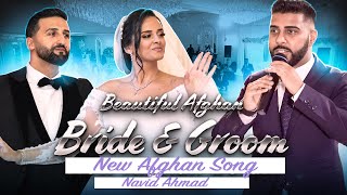 Beautiful Afghan Bride amp Groom Dance  Afghan Song  Boran  Navid Ahmad [upl. by Hereld53]