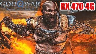 Teste God of War Ragnarök RX 470 4G [upl. by Redmund]