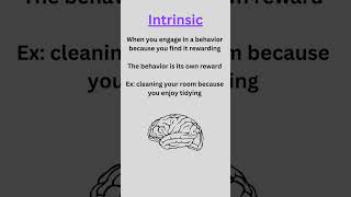 Intrinsic vs Extrinsic Motivation [upl. by Puto]